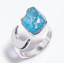 Load image into Gallery viewer, Silver Rings - Single Stone - Moon Magic
