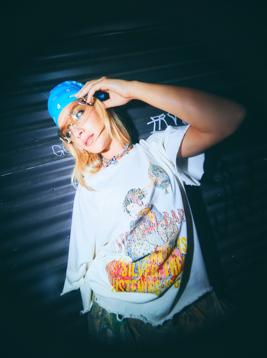 Sabbi - Listening Bar Tee - White