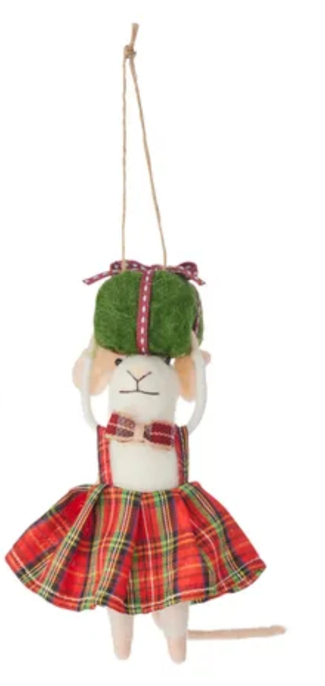 CTC - Trad Gift Mice Ornaments