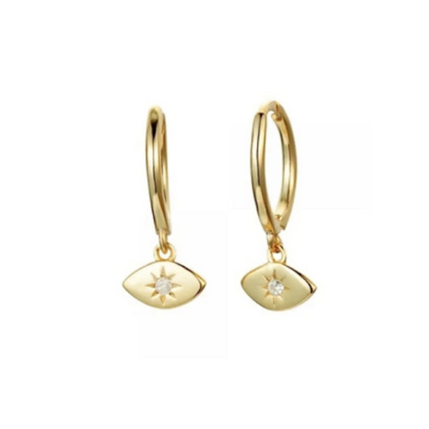 Sea Soul - Hoku - Gold Earrings