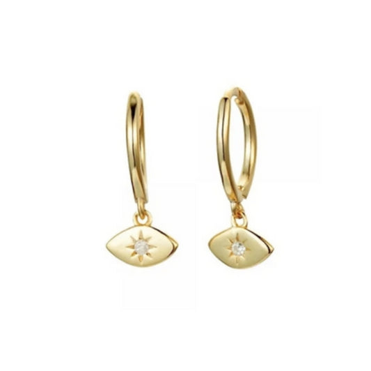 Sea Soul - Hoku - Gold Earrings