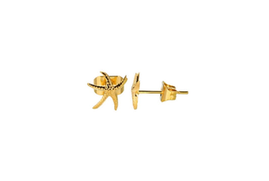 Sea Soul - Starfish Studs - Gold Earrings