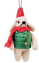 Load image into Gallery viewer, Cat &amp; Dog - Puffer Jackets - Hanging Decoration
