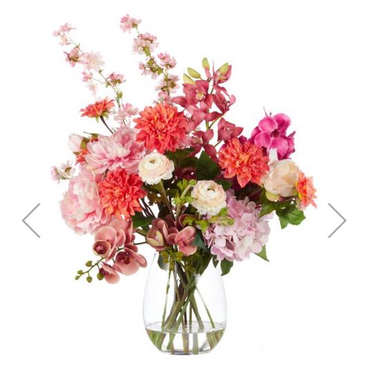 Rogue - Peony Cherry Blossom - Glass Bowl