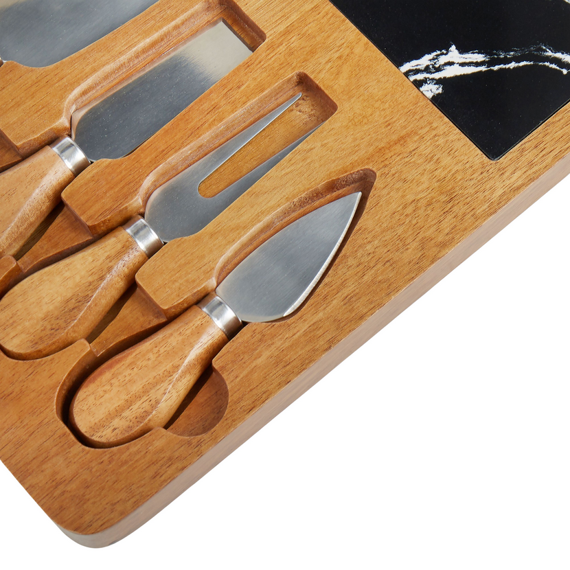 Amalfi - Acacia & Marble Cheese Board