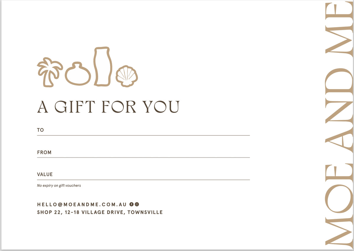 Moe and Me Gift Card