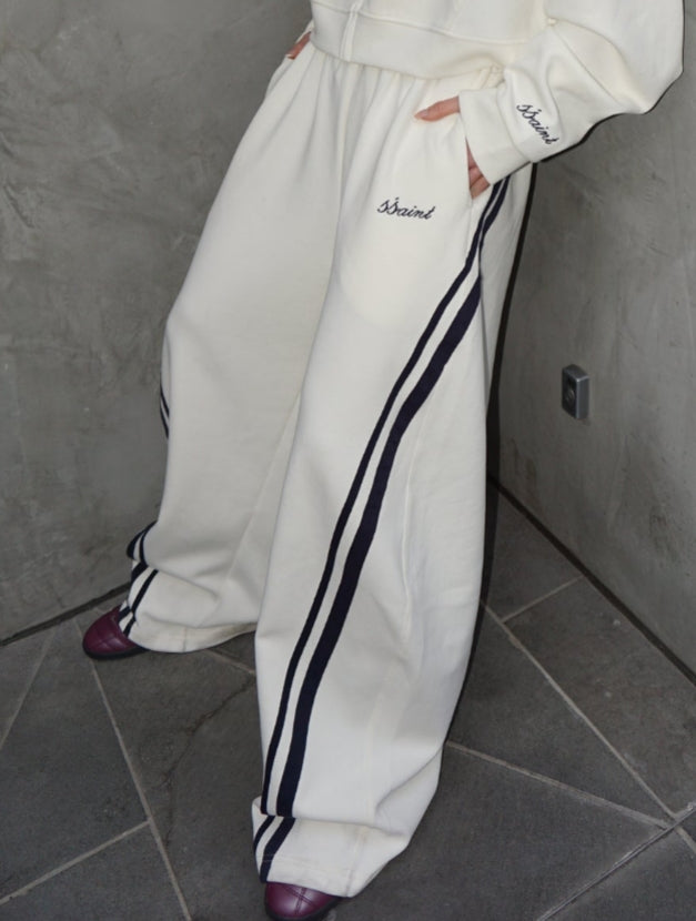SŚAINT BARREL PANT - BUTTER & NAVY