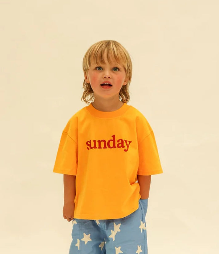 Sunday Siblings - Sunday Tee - Yellow