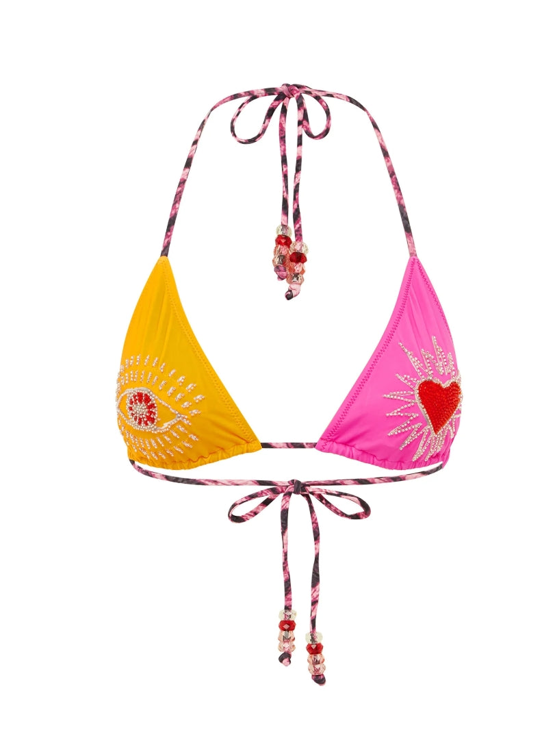 INC - The Beaded Triangle Top - Smokeshow