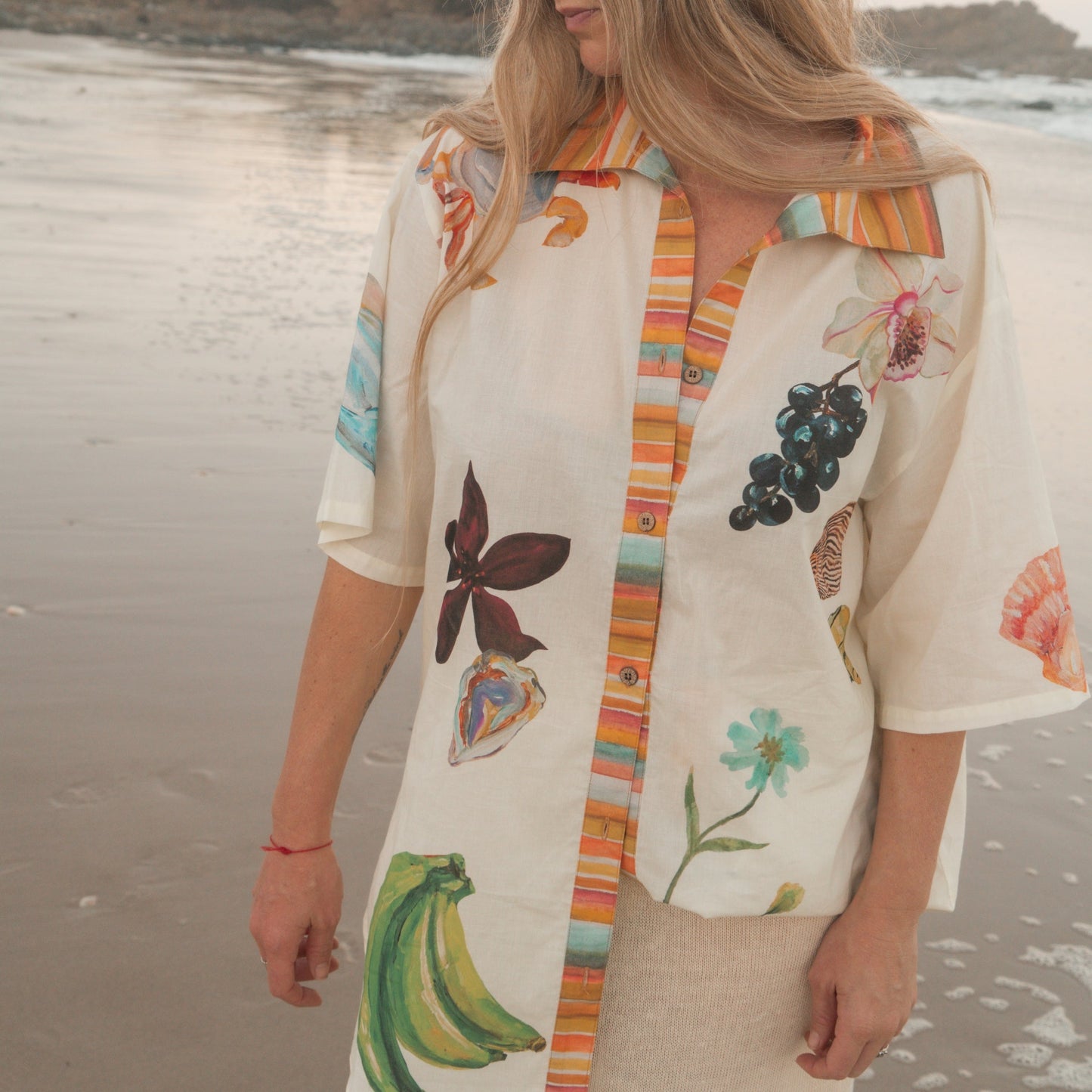 Wandering Folk X Annie Everingham - Over Swim Shirt - Seaside
