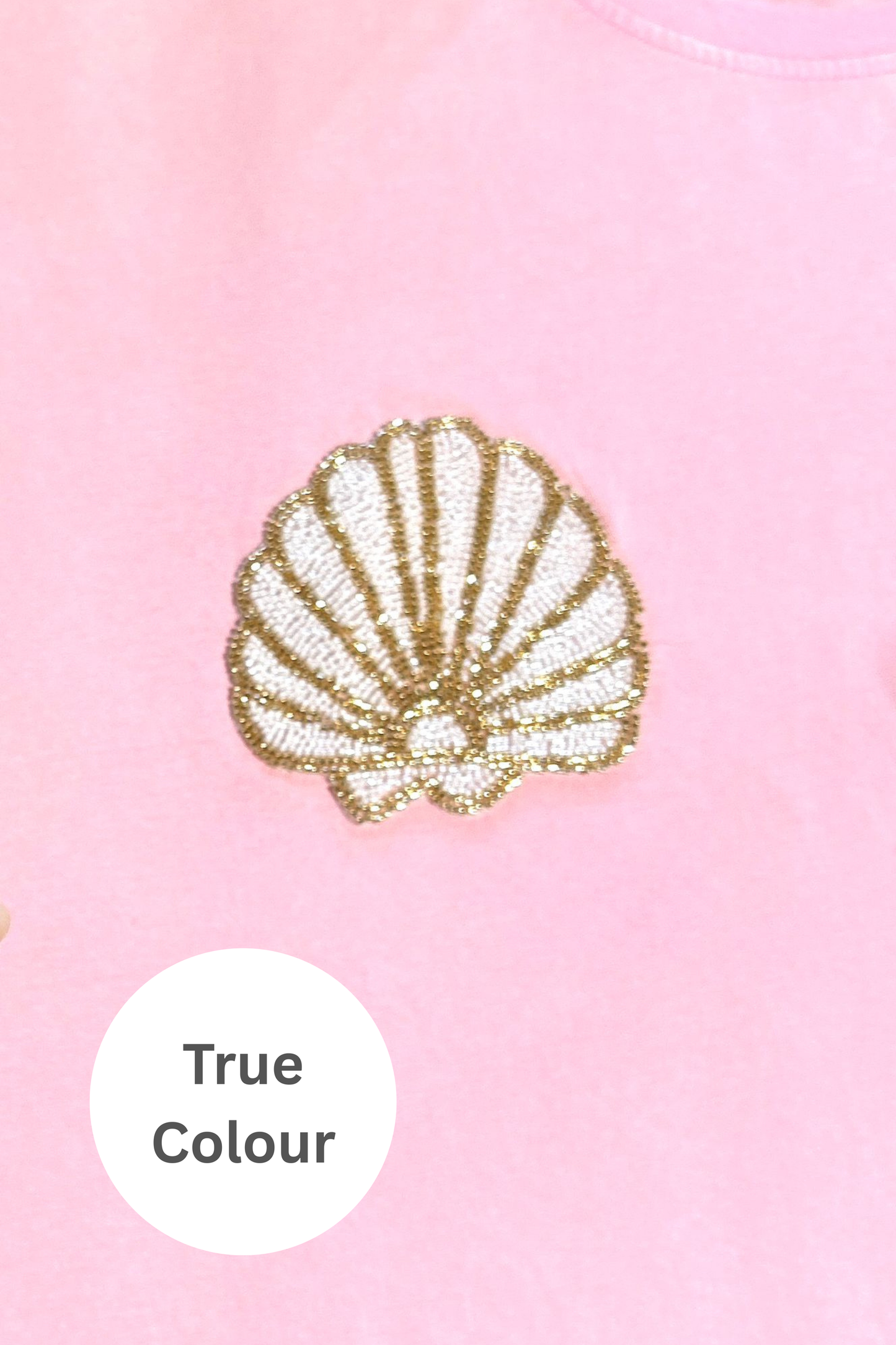 Sabbi - The Very Oversized Shell Titty Tee - Light Pink