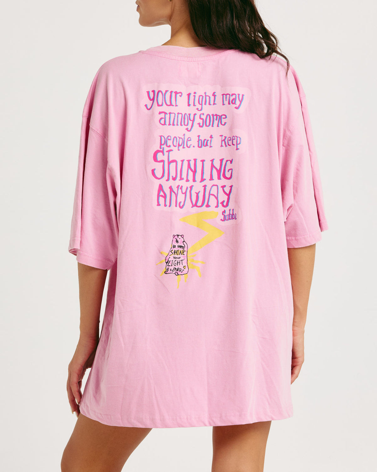 Sabbi - The Shining Anyway Tee - Pink