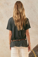 Load image into Gallery viewer, Spell - Elysian Biker Tee - Charcoal

