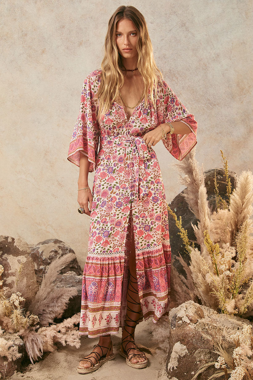 Spell - Elysian Gown - Petunia