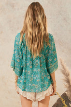 Load image into Gallery viewer, Spell - Elysian Short Sleeve Blouse - Jade
