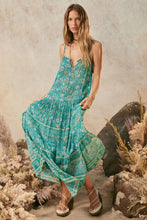 Load image into Gallery viewer, Spell - Elysian Strappy Maxi Dress - Jade
