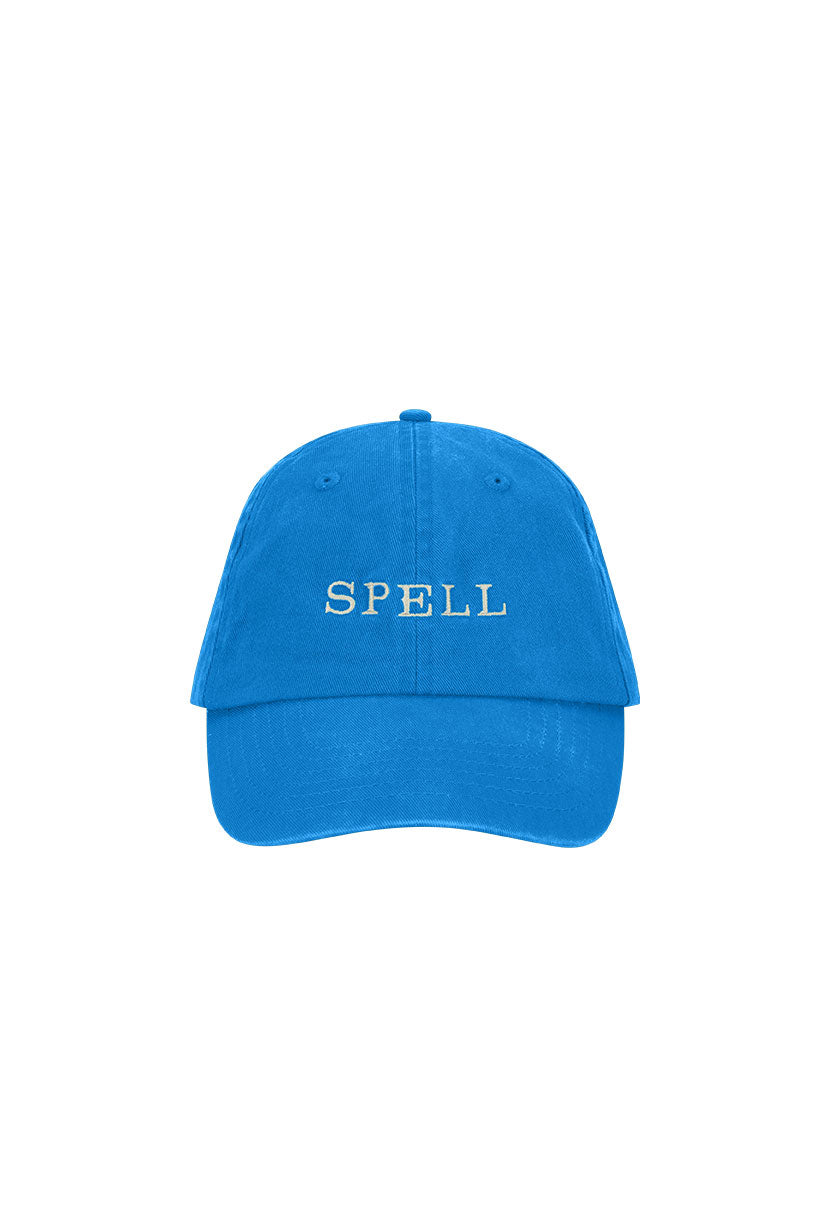 Spell - Spell Embroidered Cap - Sea Blue