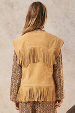Load image into Gallery viewer, Spell - Fearless Heart Suede Fringe Vest - Sun Glow - PRE ORDER
