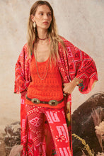Load image into Gallery viewer, Spell - Libertine Reversible Robe - Cayenne
