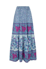 Load image into Gallery viewer, Spell - Love Jetty Maxi Skirt - Blue Nirvana
