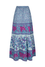 Load image into Gallery viewer, Spell - Love Jetty Maxi Skirt - Blue Nirvana
