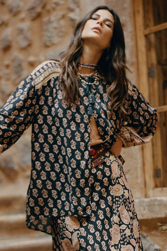Spell - Marmont Blouse - Whiskey