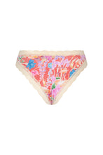 Load image into Gallery viewer, Spell - Painters Garden Lace Brief - Crimson
