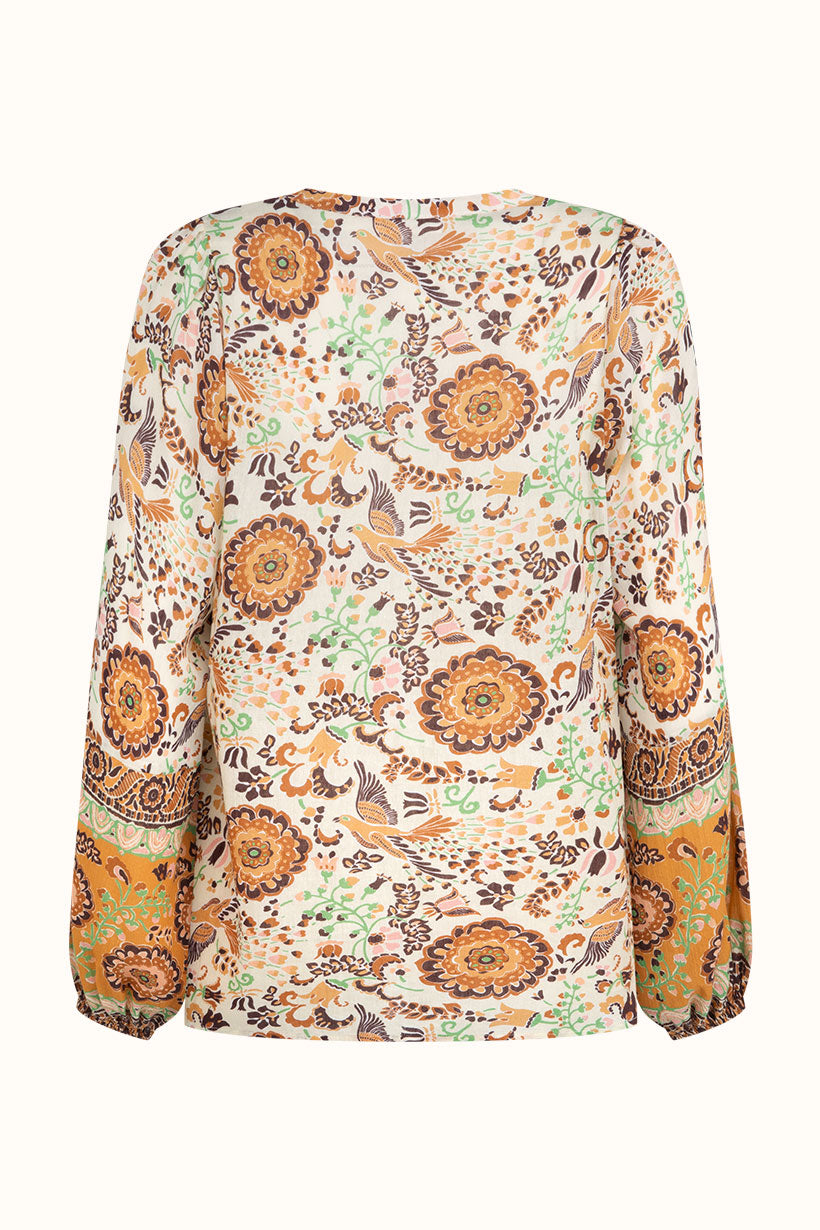 Spell - Sannah Blouse - Golden Ochre