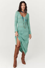 Load image into Gallery viewer, Spell - Siesta Pointelle Dress - Seafoam
