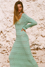 Load image into Gallery viewer, Spell - Siesta Pointelle Dress - Seafoam
