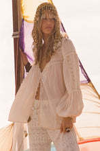 Load image into Gallery viewer, Spell - Teodora Blouse - White Smoke
