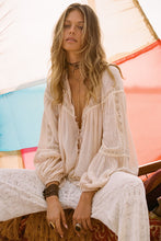 Load image into Gallery viewer, Spell - Teodora Blouse - White Smoke
