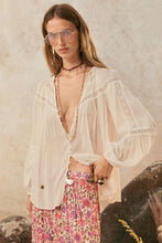 Load image into Gallery viewer, Spell - Teodora Blouse - White Smoke
