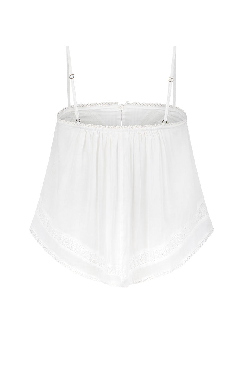 Spell - Hera Lace Crop - Salt