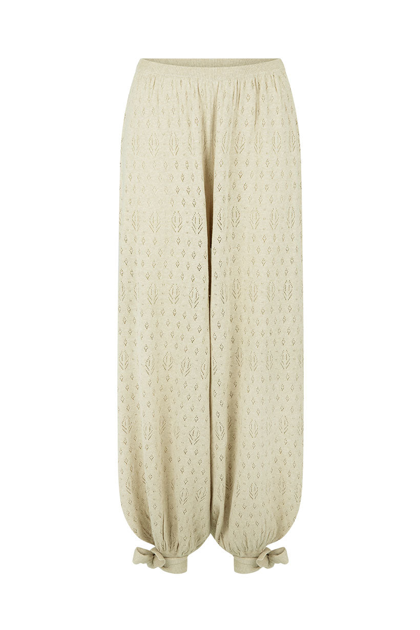 Spell - Rhodes Knit Harem Pant - Sand