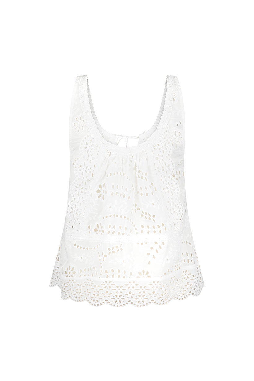 Spell - Yaya Lace Cami - Antique White