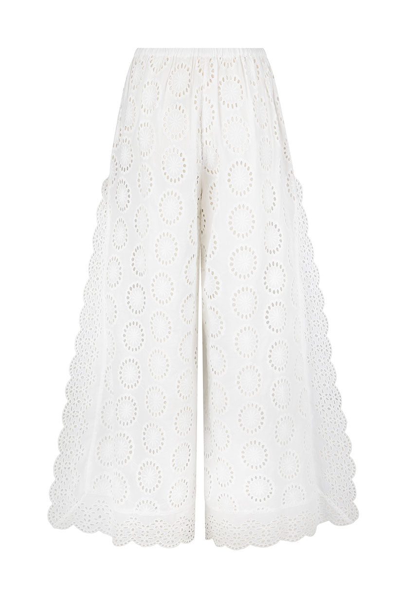 Spell - Yaya Lace Pant - Antique White