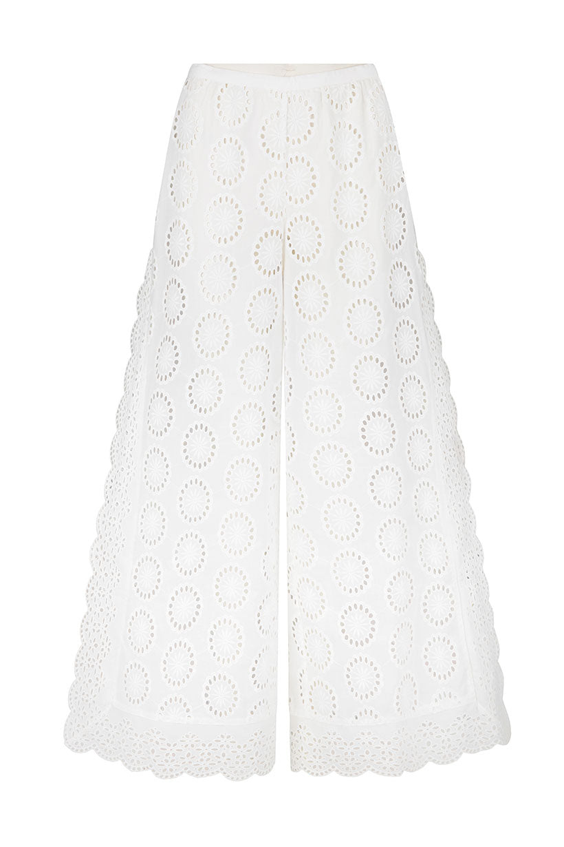Spell - Yaya Lace Pant - Antique White