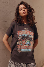 Load image into Gallery viewer, Spell - Wonderland Biker Tee - Charcoal
