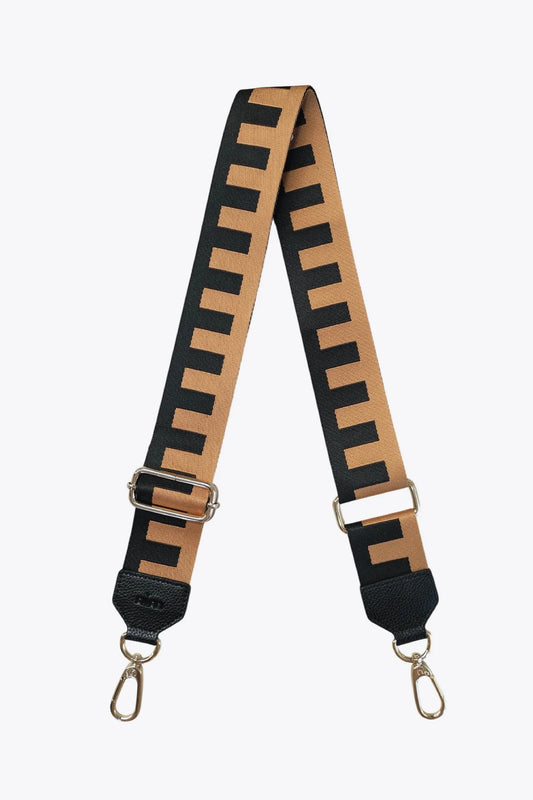 Nim The Label - Shoulder Strap - Brown/Black Block