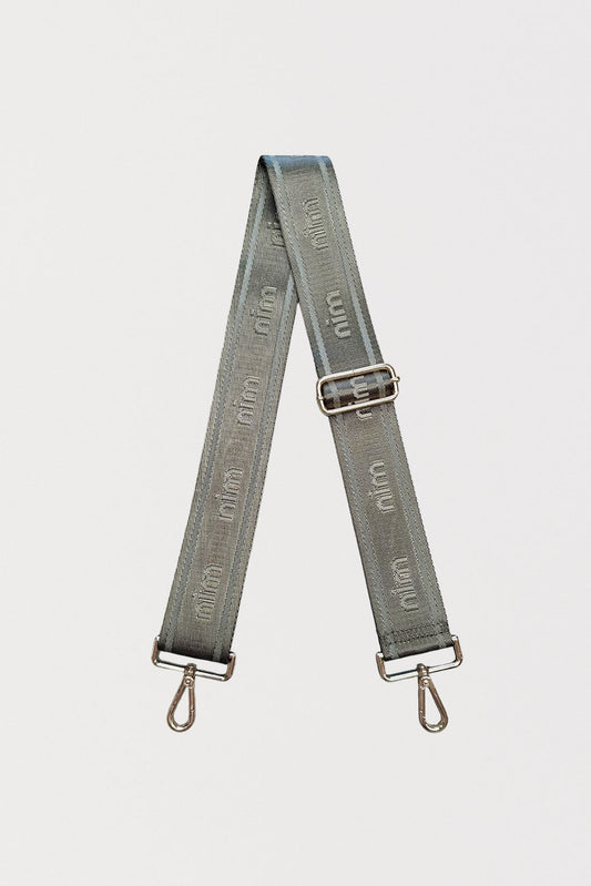 Nim The Label - Shoulder Strap - Moss Mono - Gold or Silver