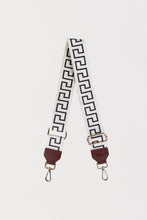 Load image into Gallery viewer, Nim The Label - Shoulder Strap - Bone/Charcoal Key
