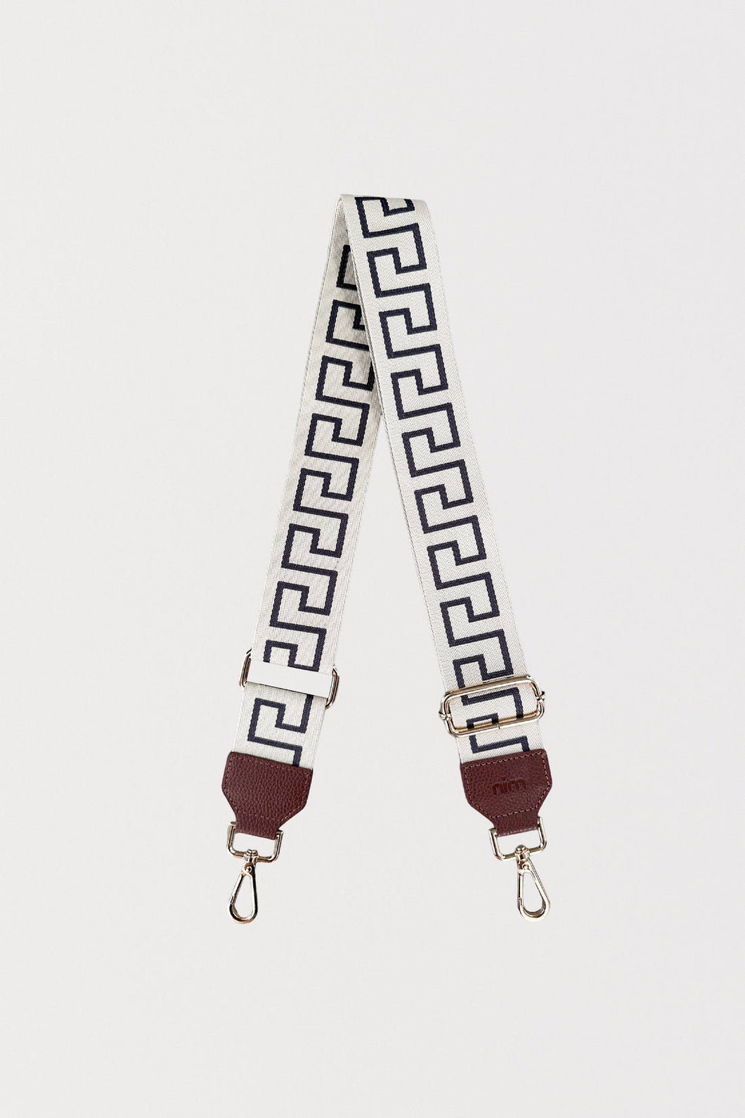 Nim The Label - Shoulder Strap - Bone/Charcoal Key