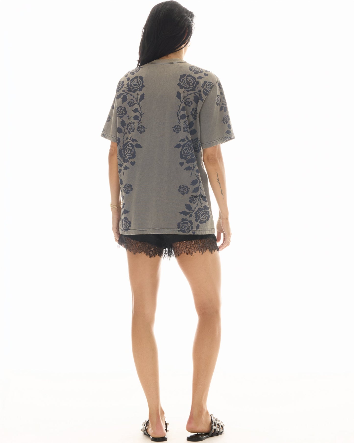 The Tales - Distorted Black Rose Tee