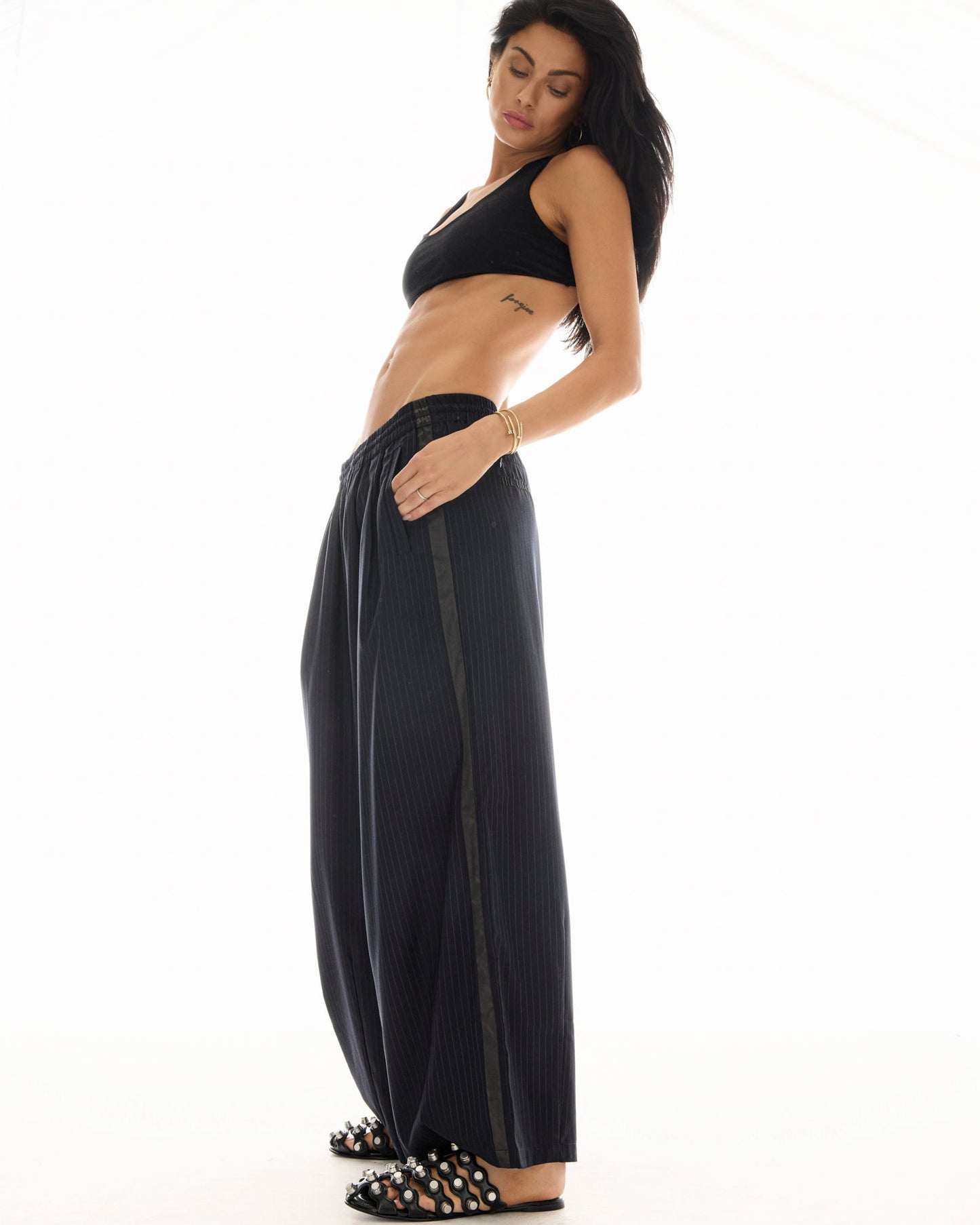 The Tales - The Harajuku Pin Stripe Tuxedo Pants
