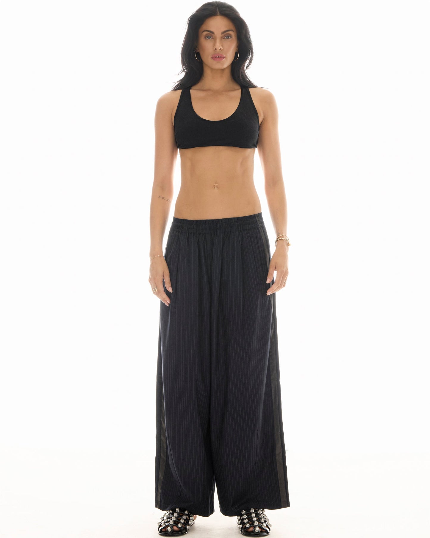 The Tales - The Harajuku Pin Stripe Tuxedo Pants