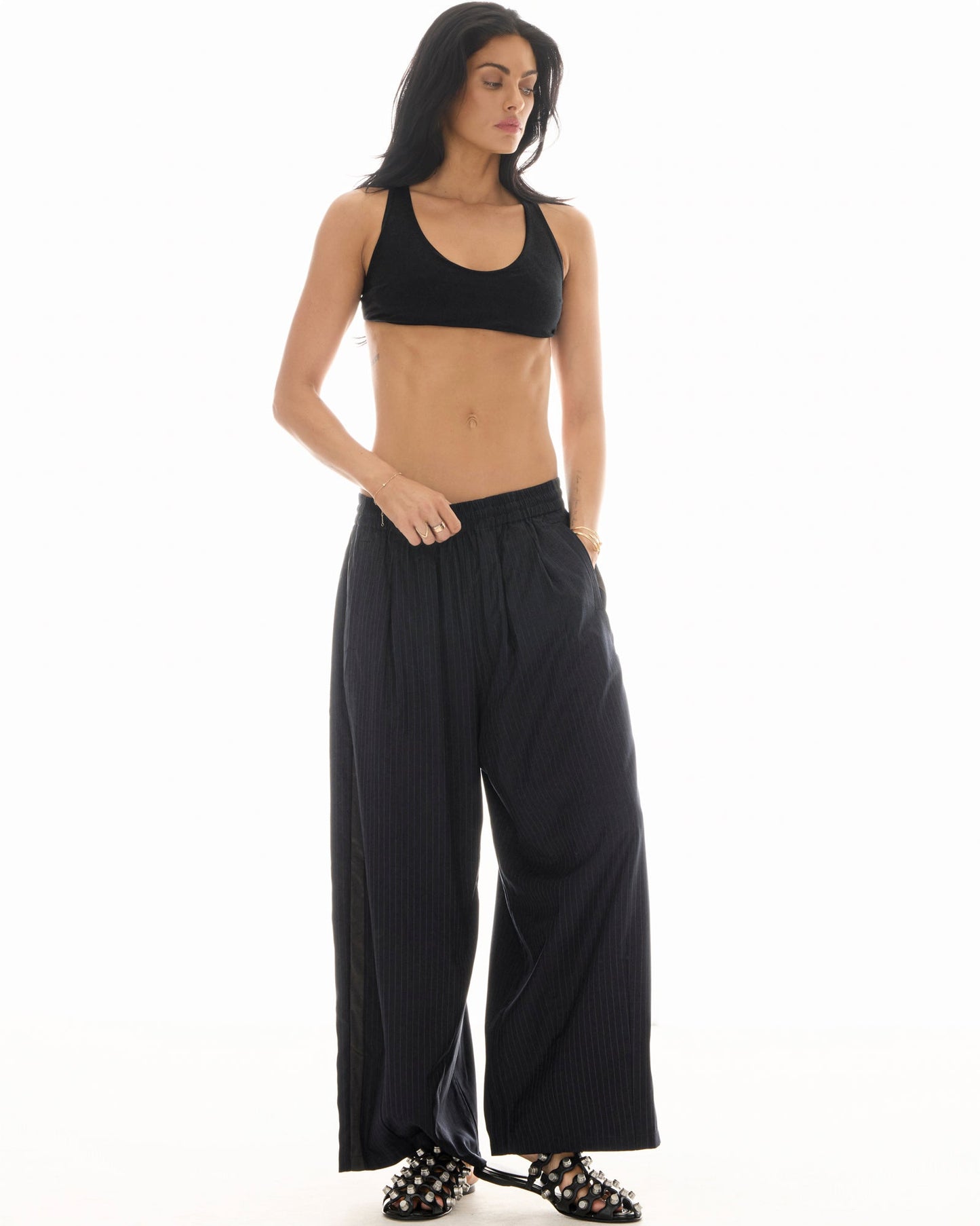 The Tales - The Harajuku Pin Stripe Tuxedo Pants