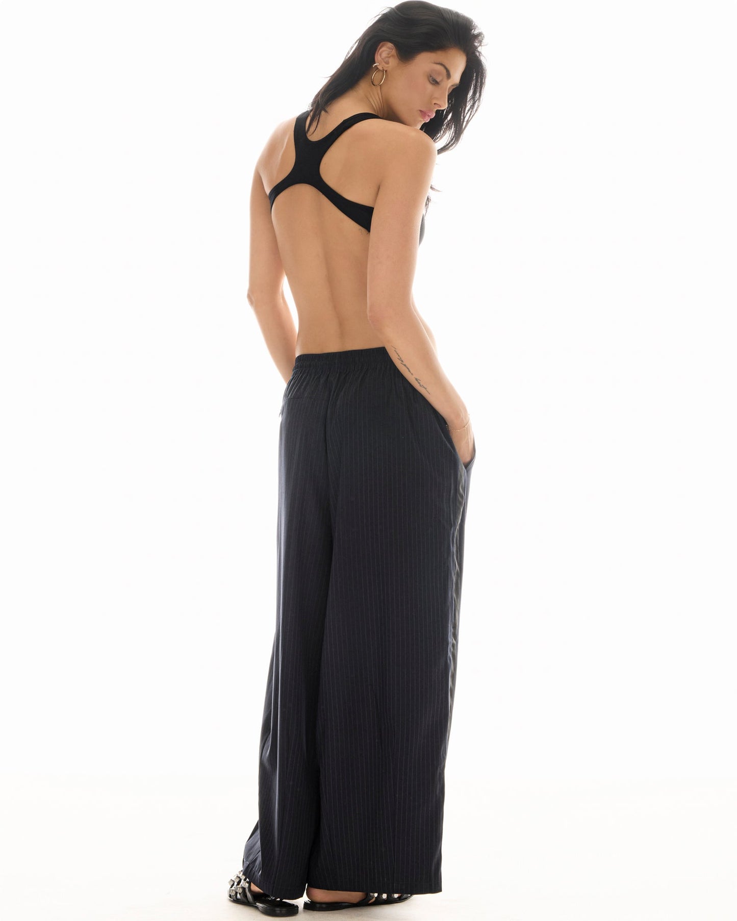 The Tales - The Harajuku Pin Stripe Tuxedo Pants
