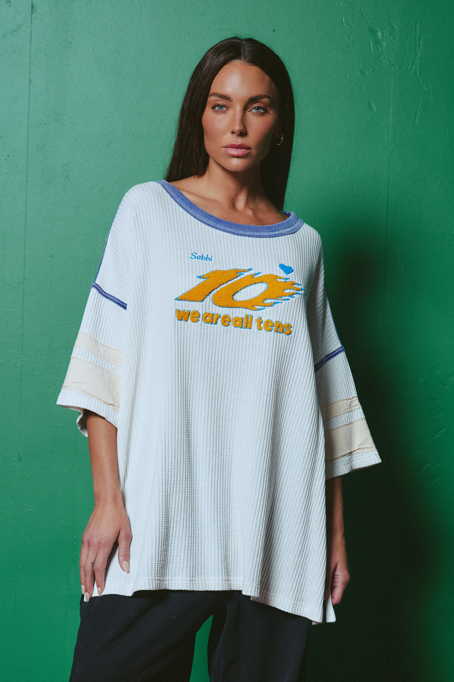 Sabbi - The Ten Energy Tee - Off White