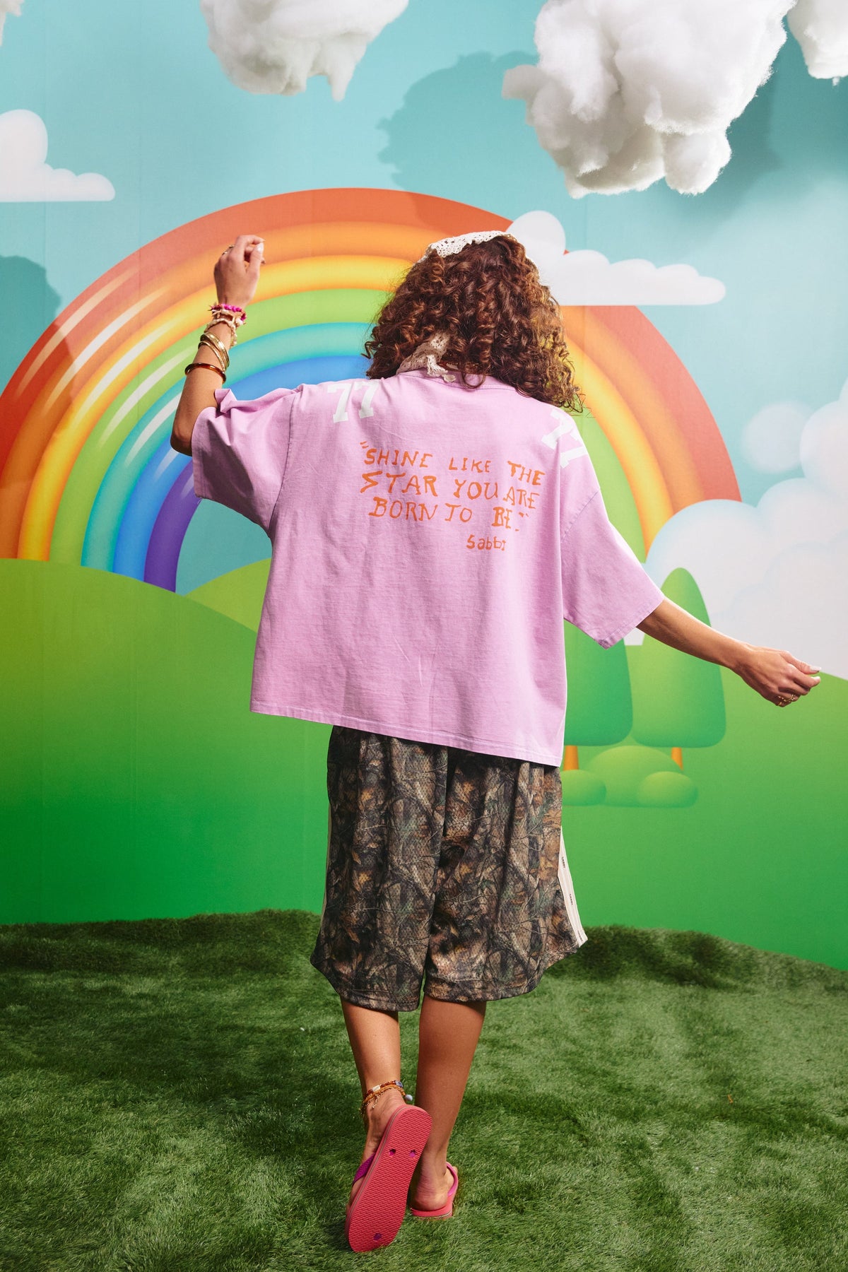 Sabbi - THE 77 TEE - PURPLE
